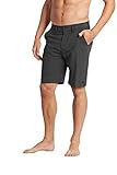 Billabong Men's Classic 4-Way Stretch Quick Dry Hybrid Short, 21 Inch Outseam, Asphalt, 28