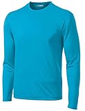 DRI-Equip Youth Long Sleeve Moisture Wicking Athletic Shirts. Youth Sizes XS-XL