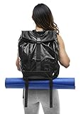 Masaya Yoga Mat Backpack with Shoe Bags- Lightweight, Multi-Purpose Backpack- Waterproof 25L Sport Gym Tote Bag for Travel, Hiking, School- Laptop Carrier- Carry Mat, 8 Pockets- Holds up to 30 lb