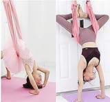 TOCO FREIDO Waist Back Leg Stretch Strap/Yoga Fitness Band, Leg Stretching Assist Trainer, Yoga Stretcher, Back Bend Split Inversion Strap for Fitness, Dance, Ballet, Gymnastics