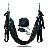 YOGA SWING PRO Premium Aerial Hammock Anti gravity Yoga Swing Kit - Acrobat Flying Sling Set for Indoor and Outdoor Inversion Therapy