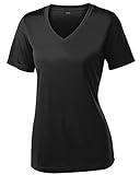 Opna Women's Short Sleeve Moisture Wicking Athletic Shirt, X-Small, Black