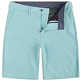 Brickline Hybrid Shorts for Mens, Chino Golf Stretch Board Shorts, Lightweight Stretch Gym Workout Shorts with Pockets, Regular Fit Quick Dry - 30