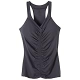 prAna Women's Kathleen Top, X-Small, Coal