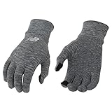 New Balance Lightweight Running Gloves, Cyclone Heather, Small