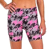 Zoot Women’s LTD 6-Inch Tri Shorts – Triathlon Shorts, Swim, Run & Bike Shorts w/Primo Fabric & Pockets (NIUHI, X-Small)