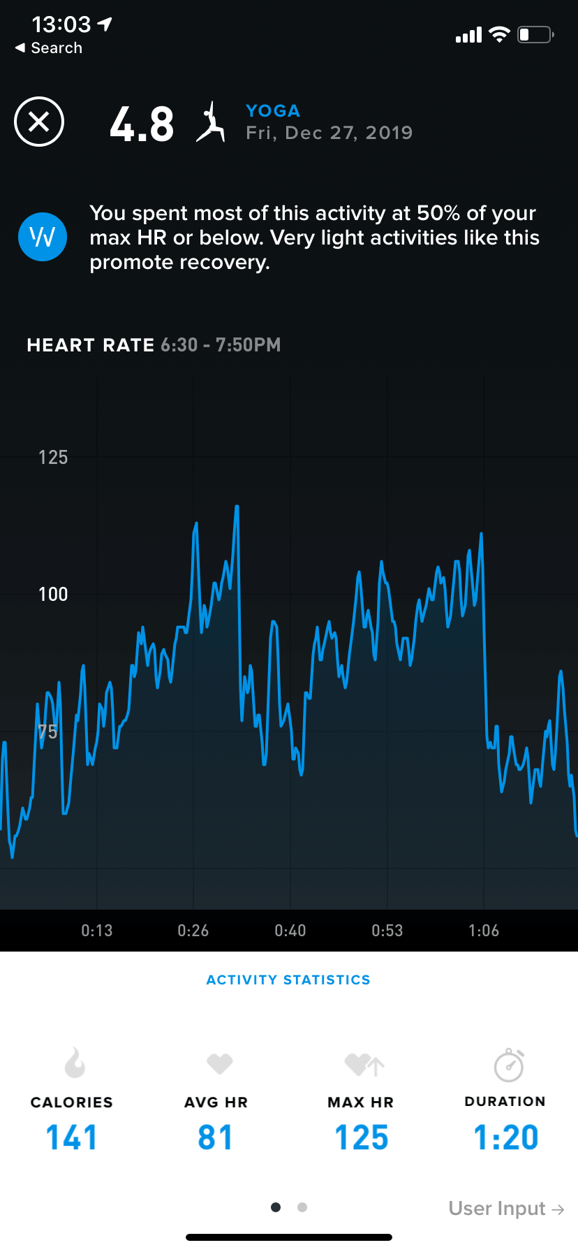 calories burned in hot yoga vs running