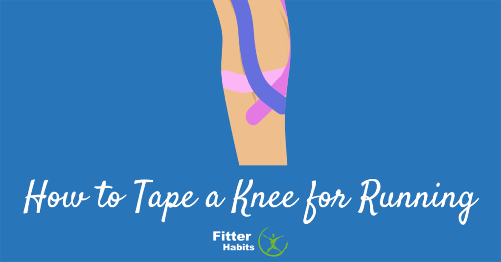 How to tape a knee for running?