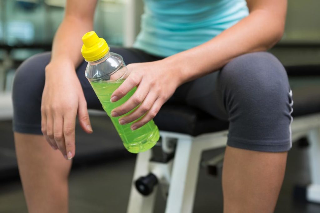 Alternatives to energy gels for running: Sports drink