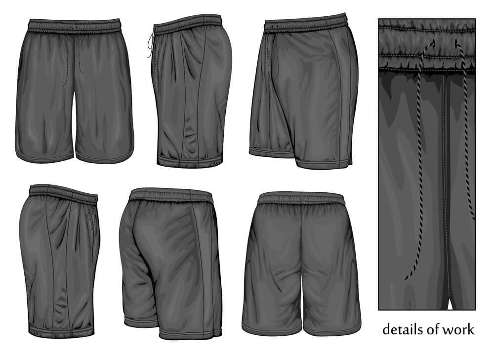 How are running shorts measured?