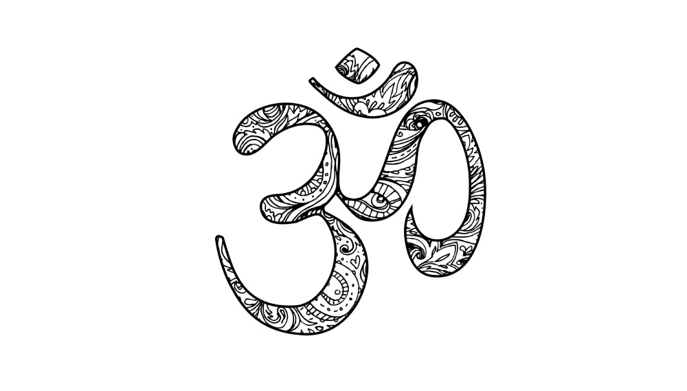 Yoga Tattoo Ideas: The Ohm Symbol