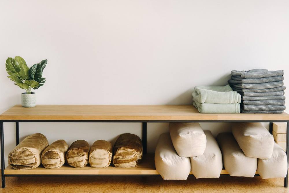 Yoga Storage Ideas