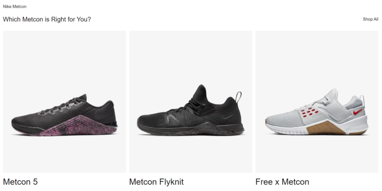 are metcons good for running