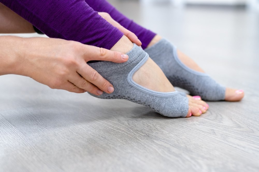 Yoga Goodie Bag Ideas: Cotton yoga socks