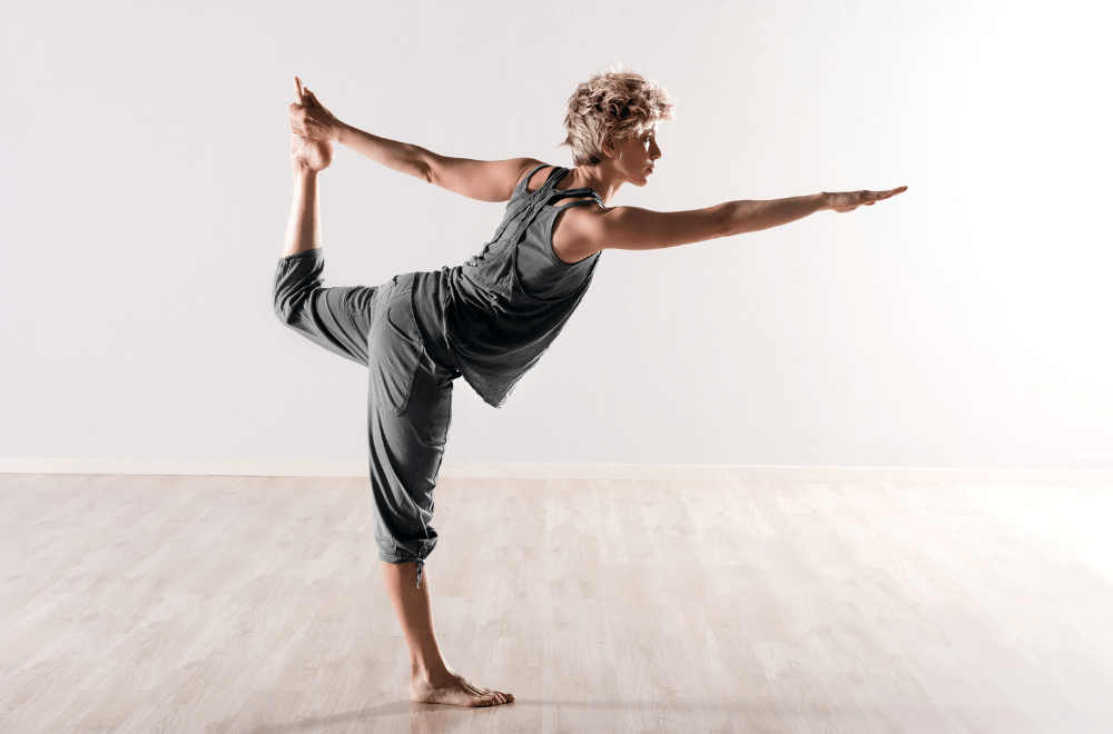 Dancer yoga Pose 