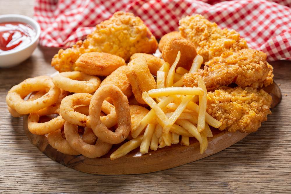 Greasy or fried foods