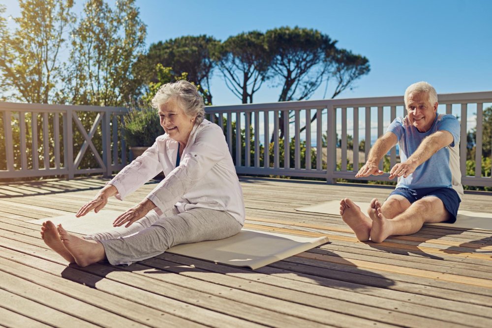 How chair yoga got started?