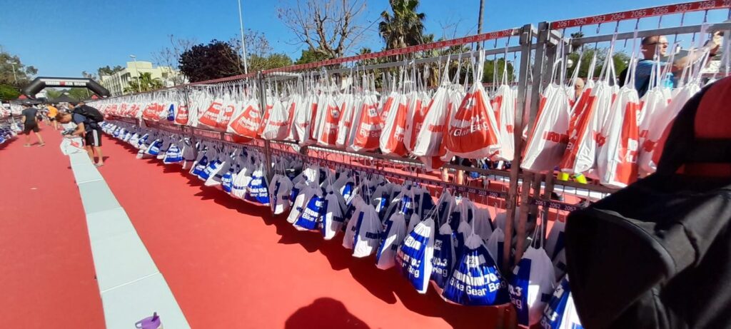 Transition area ironman