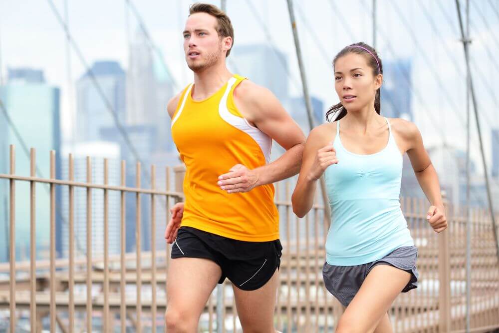 Running couple