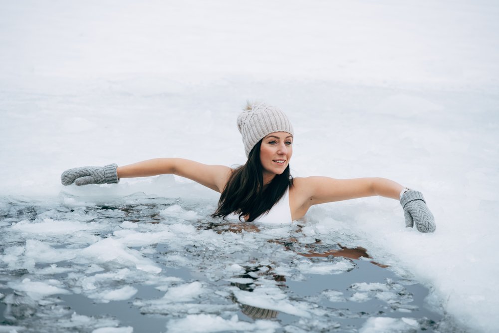Cold water swimming quotes