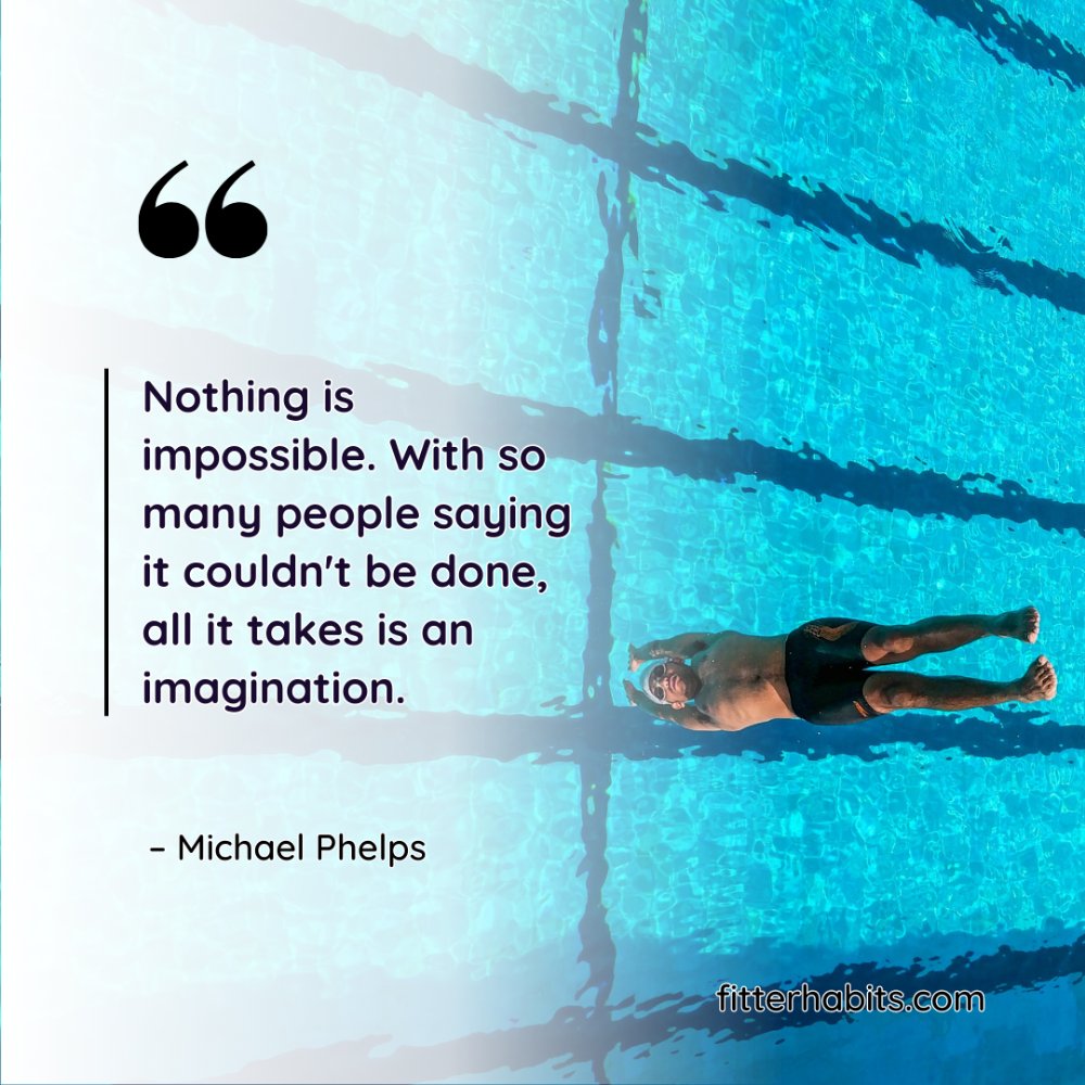 Cool swimming quotes