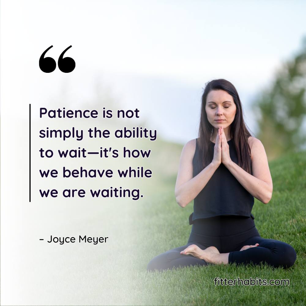 Yoga quotes about patience