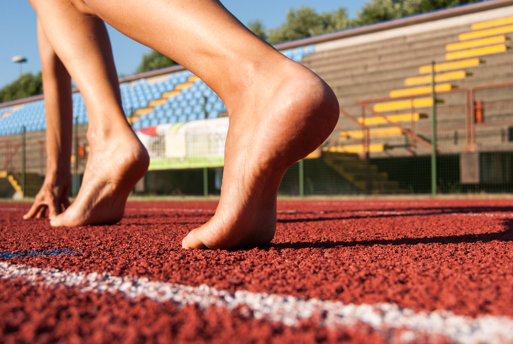 Famous barefoot runners