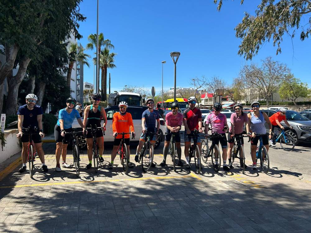 Group cycle ride